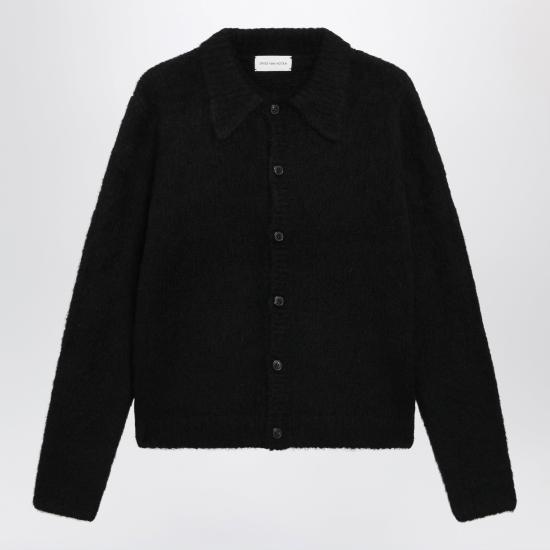 26FW 드리스 반 노튼 긴팔 티셔츠 0212304709 Black