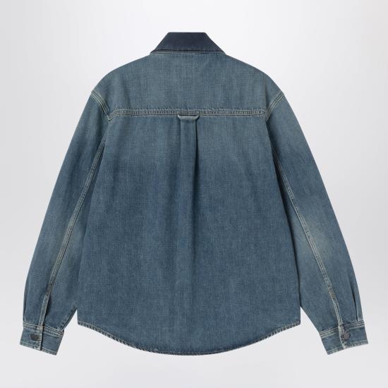 26FW 칼하트 WIP 데님 셔츠 I037532CO Blue - CARHARTT WIP