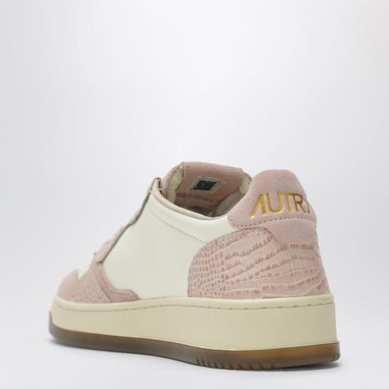 26FW 오트리 메달리스트 로우 레더 스니커즈 AULWCZ03 Beige - AUTRY