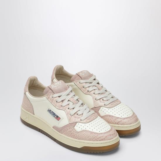 26FW 오트리 메달리스트 로우 레더 스니커즈 AULWCZ03 Beige