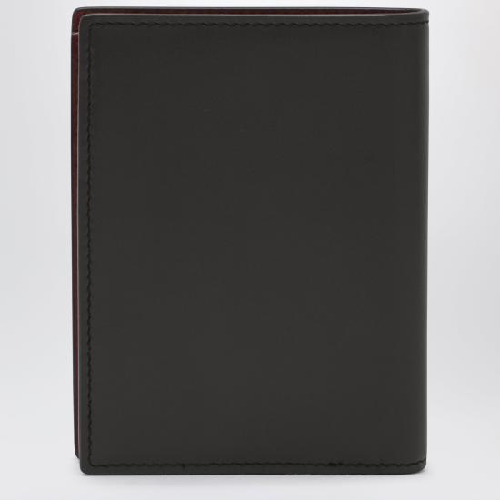 26FW 생로랑 투톤 스무스 가죽 반지갑 투톤 스무스 가죽 반지갑 668726AAG2F Black - SAINT LAURENT