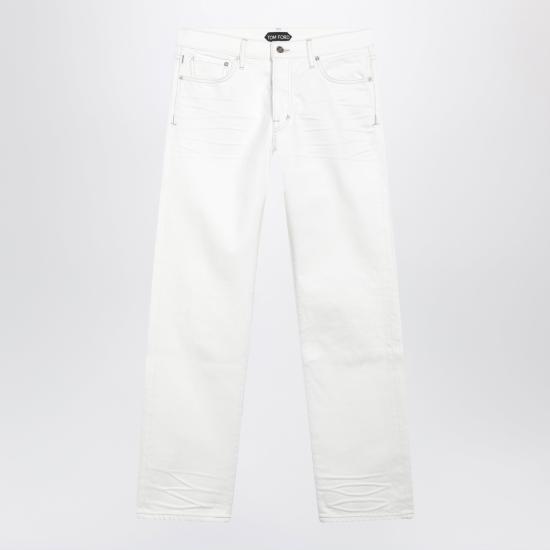 26FW 톰포드 데님 팬츠 DPH003DMC085 White