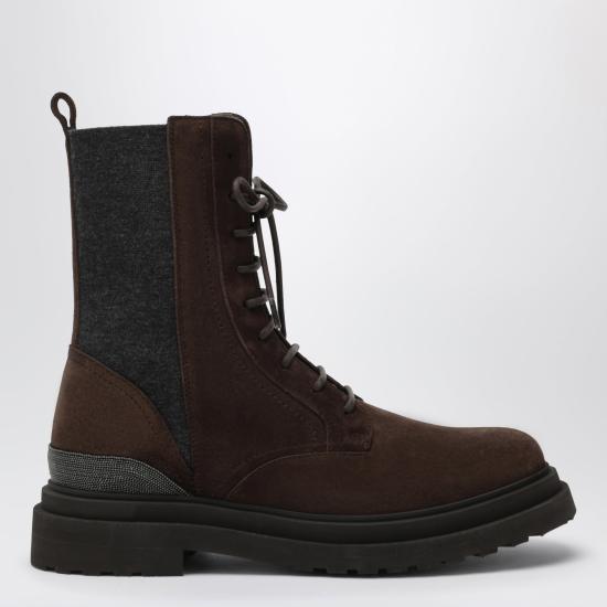 26FW 브루넬로 쿠치넬리 부츠 MZSFG3308LE Brown