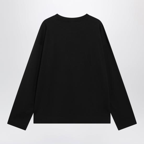 26FW 드리스 반 노튼 탑 0211084603 Black - DRIES VAN NOTEN