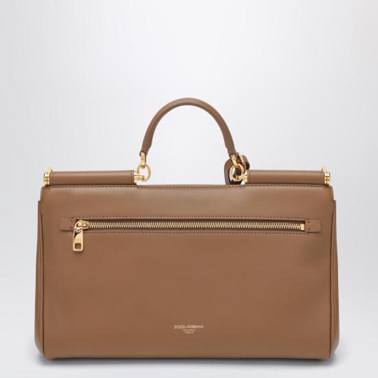 26FW 돌체앤가바나 마이 시실리 핸드백 BB7782B7321 Brown - DOLCE & GABBANA