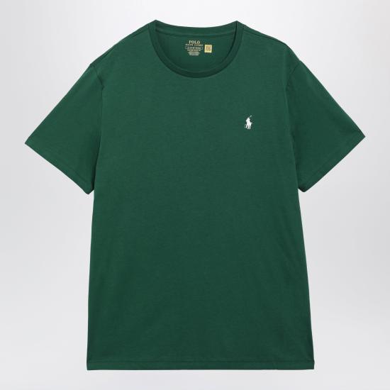 26FW 폴로 랄프로렌 포니로고 자수 반팔 티셔츠 710671438531CO Green