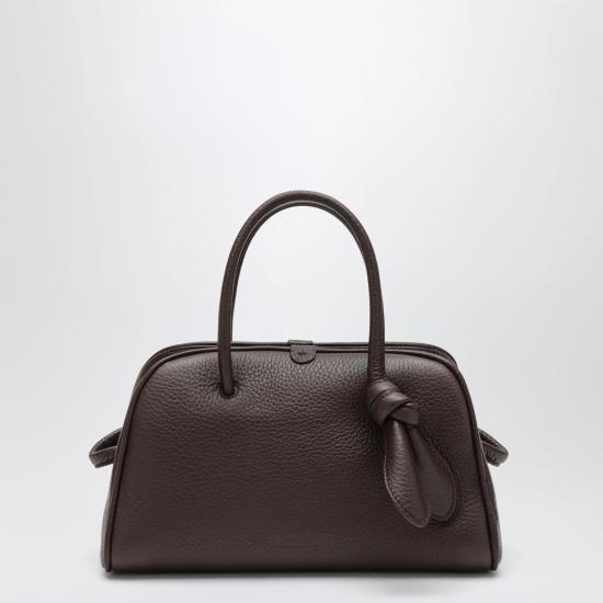 26FW 자크뮈스 TURISMO 투리스모 소프트 스몰 볼링 토트벡 BAW00416AC03A03 Brown