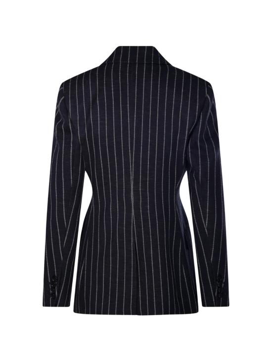 26FW 막스마라 핀스트라이프 버진 울 블레이저 자켓 2621916051600 MXMBALTA002 NAVY - MAX MARA