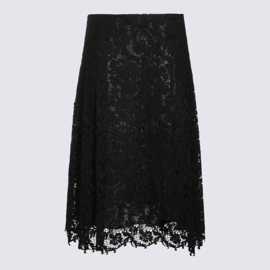 26FW 펜디 미디 스커트 FQ7762 B1U2F0QA1 NERO - FENDI