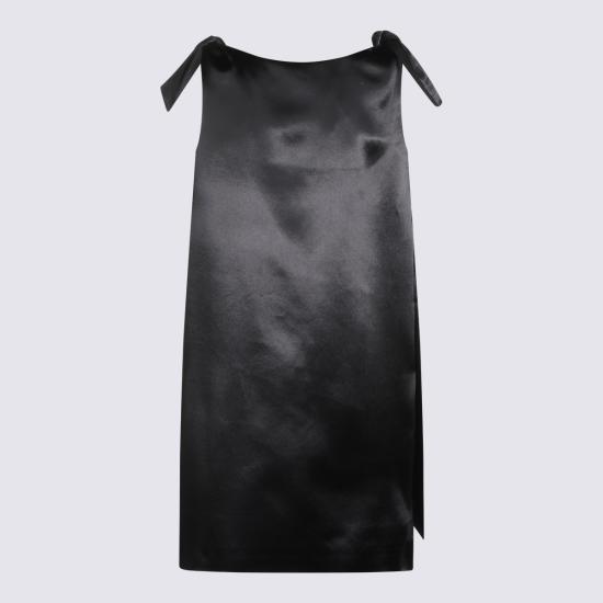 26FW 셀린느 미디 원피스 RR0R33E99 38NO BLACK - CELINE