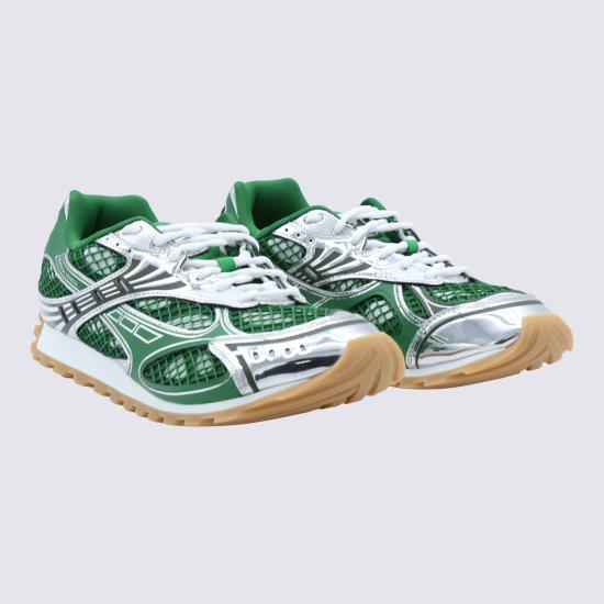 26FW 보테가베네타 스니커즈 741357 V2X403801 BARK GREEN SHAMROCK - BOTTEGA VENETA