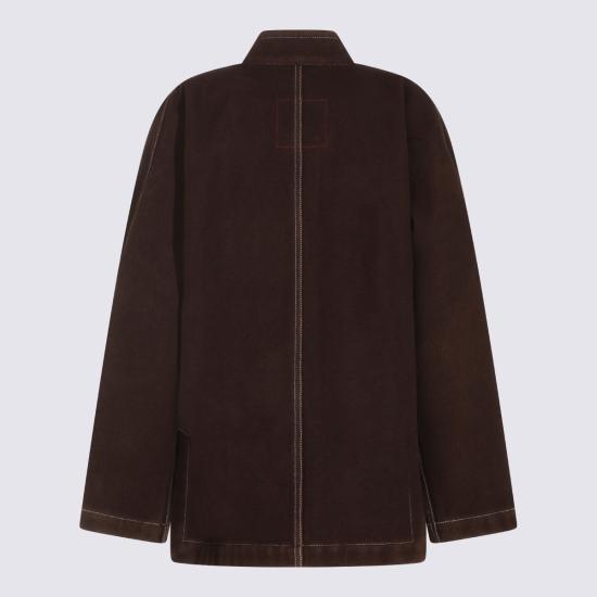 26FW 우마 왕 자켓 UP6033 UW600 BROWN - UMA WANG
