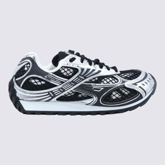 26FW 보테가베네타 오르빗 스니커즈 741357 V2X401350 BLACK SILVER - BOTTEGA VENETA