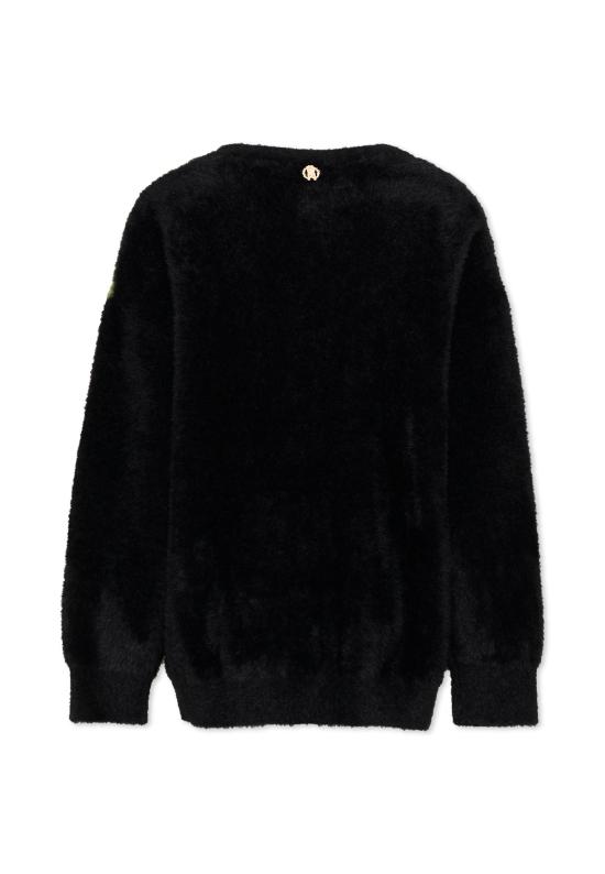 26FW [키즈] 로베르토 카발리 니트/스웻셔츠 CGA26144MA BLACK - ROBERTO CAVALLI