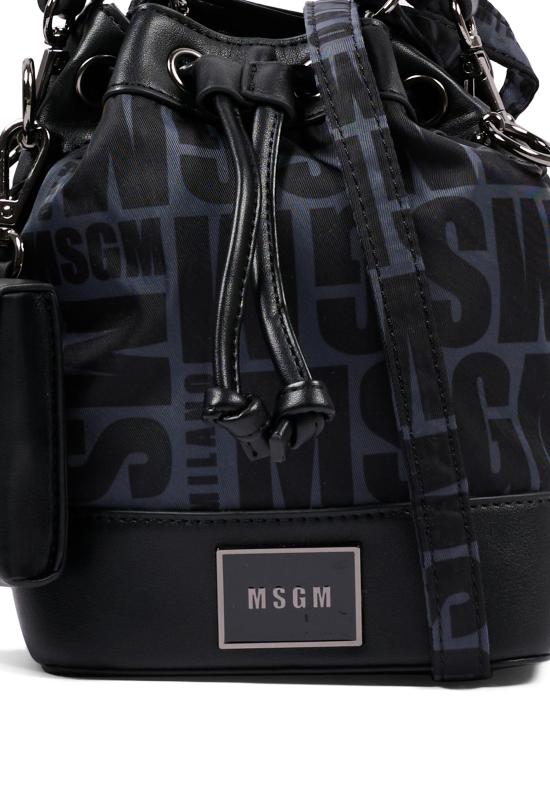 26FW [키즈] 엠에스지엠 가방 F6MSJGBA177 110 BLACK - MSGM