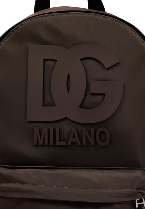 26FW [키즈] 돌체앤가바나 백팩 EM0074 A0567 8S497 BROWN - DOLCE & GABBANA