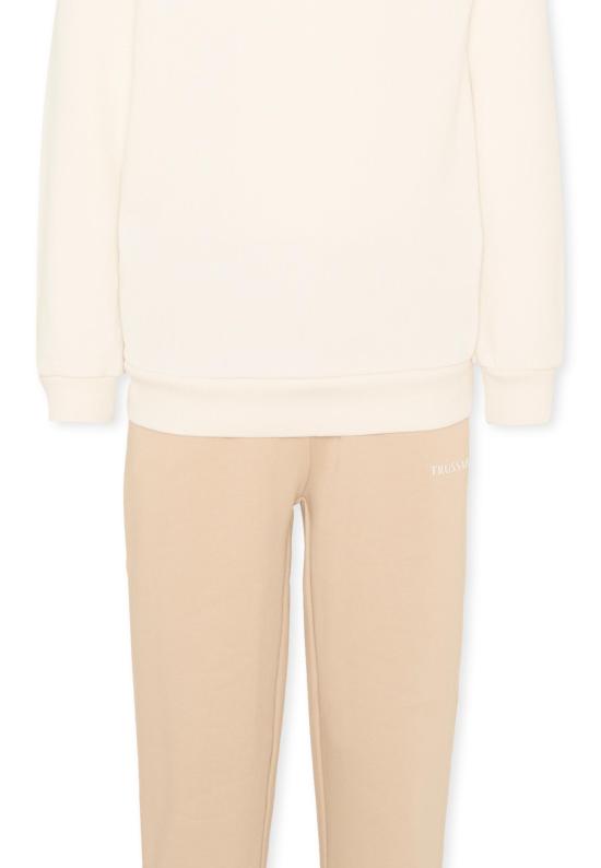26FW [키즈] 트루사르디 오버롤 TIA26007CF O WHT KHAK OFF WHITE IVORY - TRUSSARDI