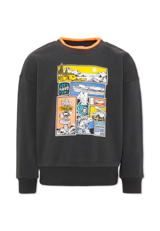 26SS [키즈] 팀버랜드 니트/스웻셔츠 T60814 066 GREY