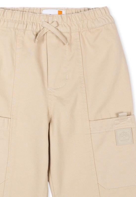 26SS [키즈] 팀버랜드 스트레이트 팬츠 T60871 192 BEIGE - TIMBERLAND