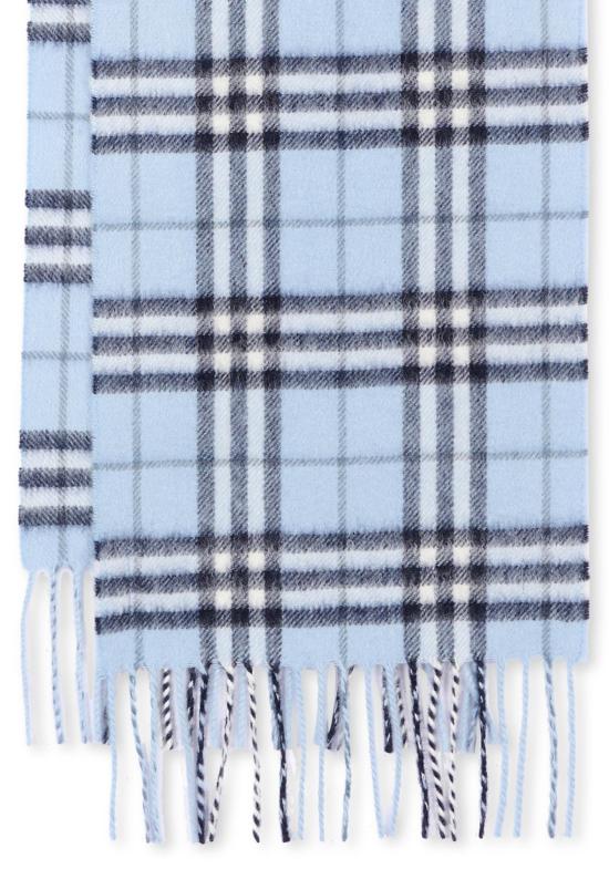 26FW [키즈] 버버리 넥워머/머플러/스카프 8132636 C3263 LIGHT BLUE - BURBERRY