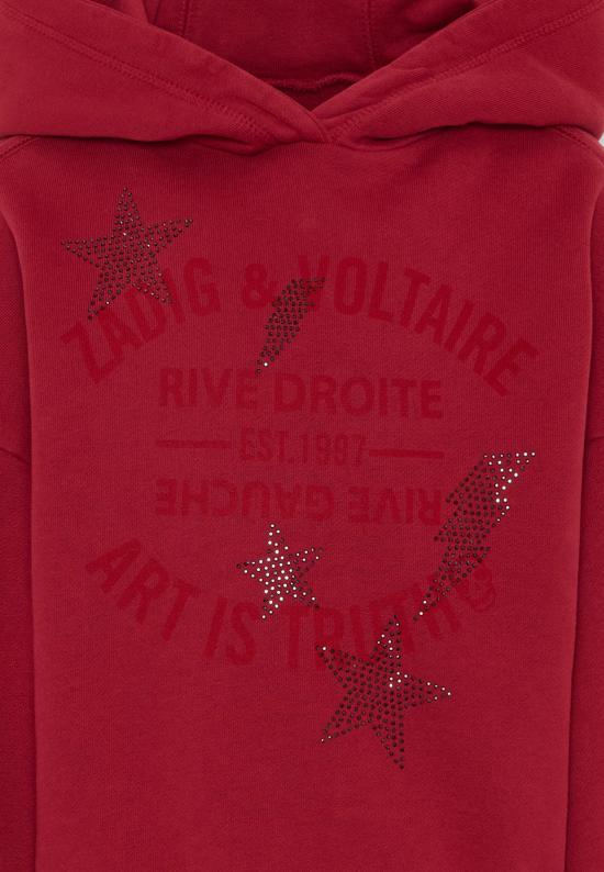 26FW [주니어] 자딕앤볼테르 풀오버 X60801 954 BORDEAUX - ZADIG & VOLTAIRE