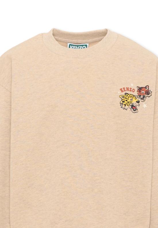 26FW [키즈] 겐조 니트/스웻셔츠 K61958 230 BEIGE - KENZO
