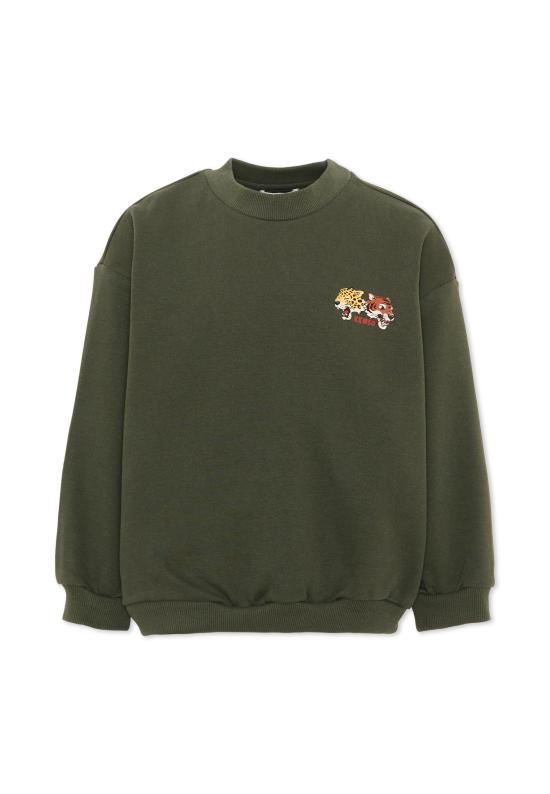 26FW [키즈] 겐조 니트/스웻셔츠 K61940 64Q GREEN