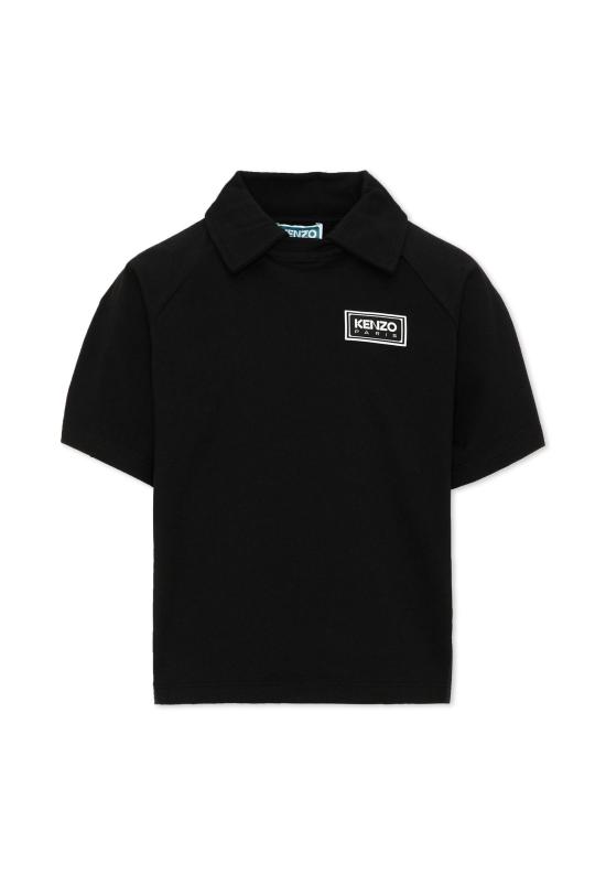 26FW [키즈] 겐조 폴로 셔츠 K62035 09B BLACK