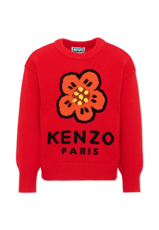 26FW [키즈] 겐조 니트/스웻셔츠 K62007 990 RED