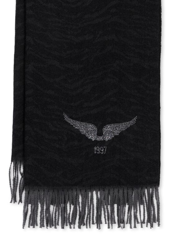 26FW [키즈] 자딕앤볼테르 넥워머/머플러/스카프 X60887 09B BLACK - ZADIG & VOLTAIRE