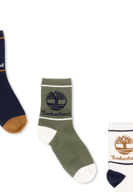 26FW [키즈] 팀버랜드 발목 양말 T61102 849 MULTICOLOR - TIMBERLAND