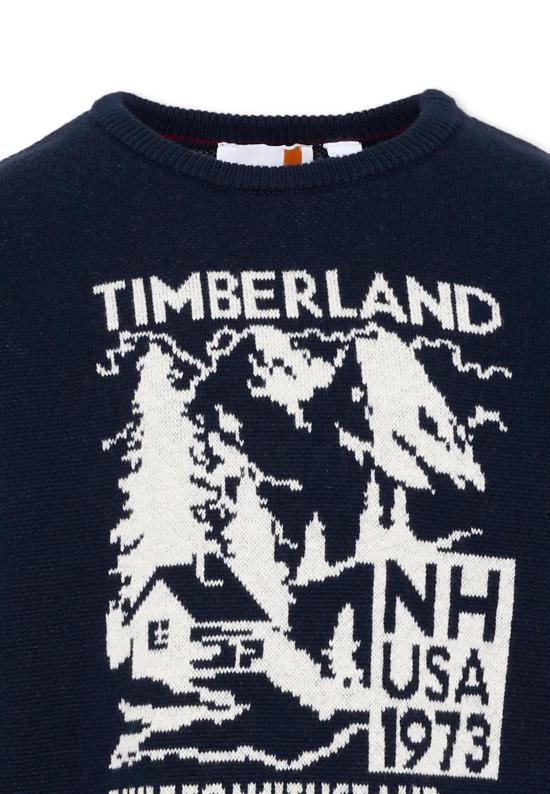 26FW [키즈] 팀버랜드 니트/스웻셔츠 T61084 849 BLUE - TIMBERLAND