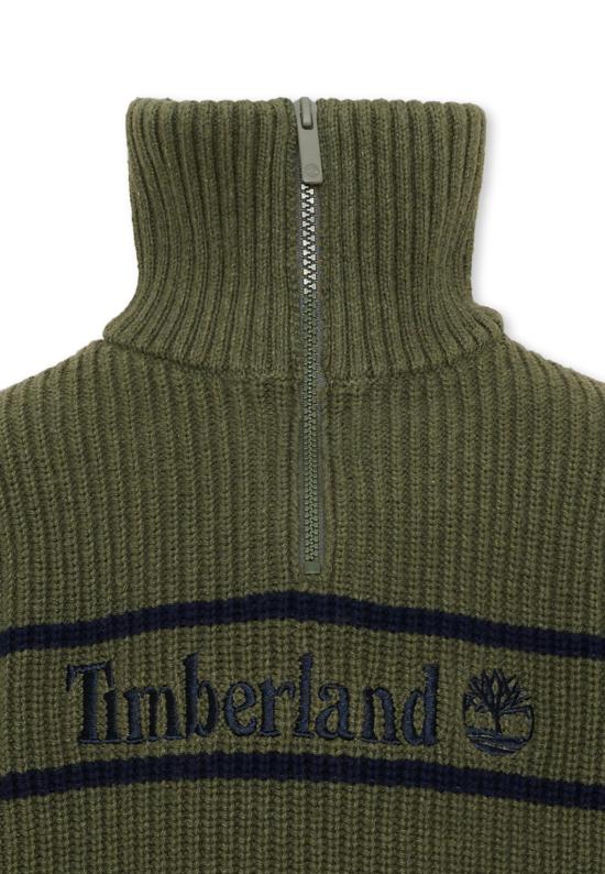26FW [키즈] 팀버랜드 니트/스웻셔츠 T61082 730 GREEN - TIMBERLAND