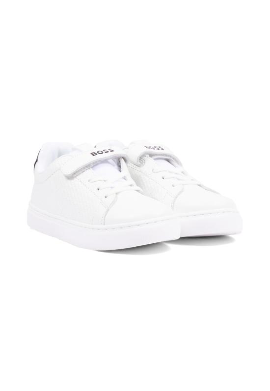 26FW [키즈] 보스 스니커즈 J53540 10P WHITE - BOSS