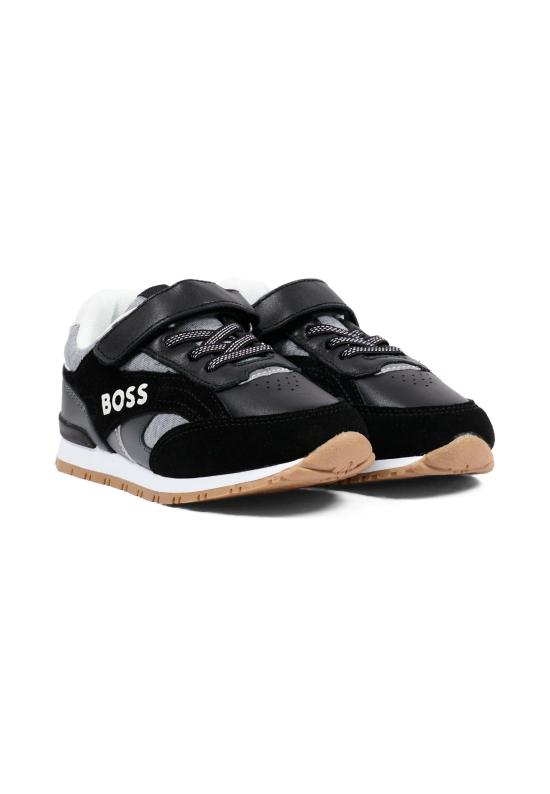 26FW [키즈] 보스 스니커즈 J53544 09B BLACK - BOSS