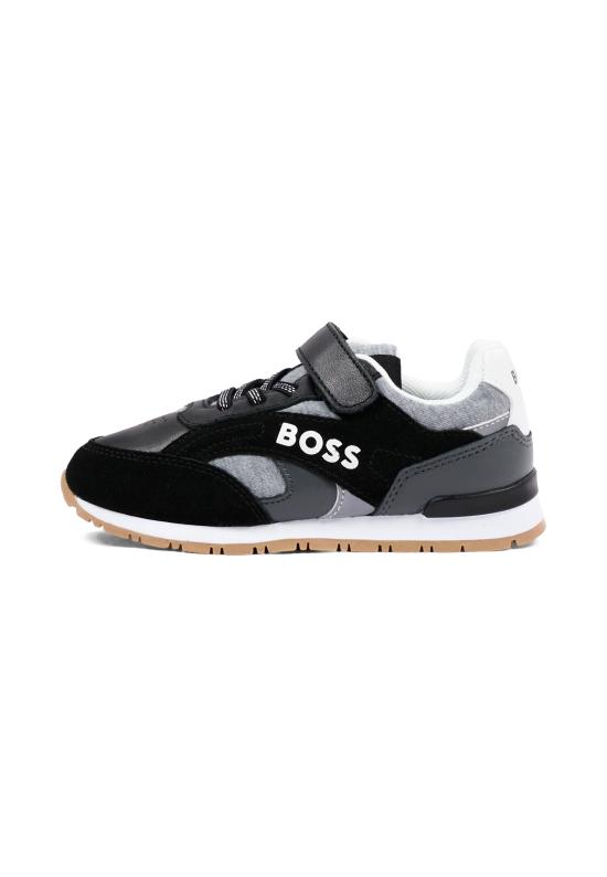 26FW [키즈] 보스 스니커즈 J53544 09B BLACK - BOSS