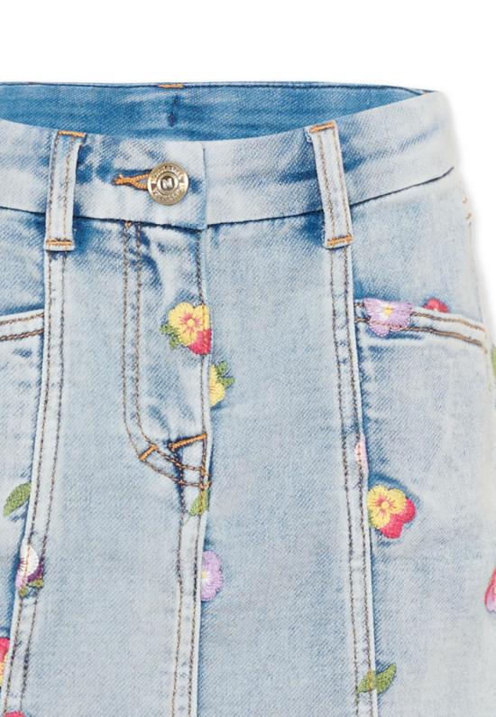 26FW [키즈] 모나리자 스커트 19H702 8042 6284 DENIM - MONNALISA