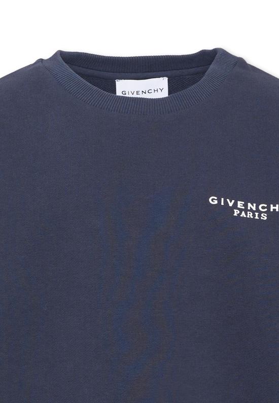 26FW [키즈] 지방시 니트/스웻셔츠 H31282 853 BLUE - GIVENCHY
