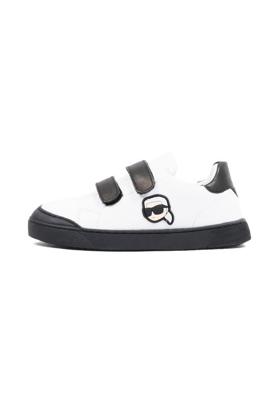 26FW [키즈] 칼라거펠트 스니커즈 Z31411 M41 WHITE - KARL LAGERFELD