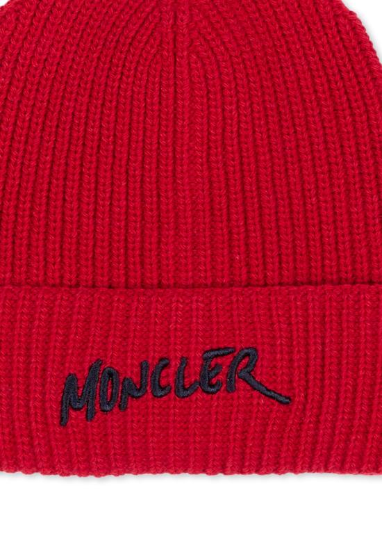 26FW [키즈] 몽클레어 모자 L2954 3B00016 M4281 456 RED - MONCLER
