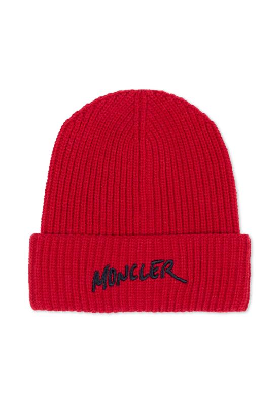 26FW [키즈] 몽클레어 모자 L2954 3B00016 M4281 456 RED