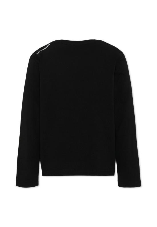 26FW [키즈] 칼라거펠트 티셔츠 Z31360 09B BLACK - KARL LAGERFELD