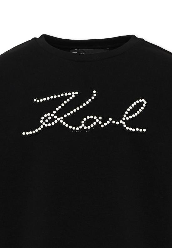 26FW [키즈] 칼라거펠트 니트/스웻셔츠 Z31319 09B BLACK - KARL LAGERFELD