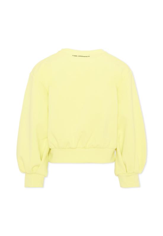 26FW [키즈] 칼라거펠트 니트/스웻셔츠 Z31318 532 YELLOW - KARL LAGERFELD