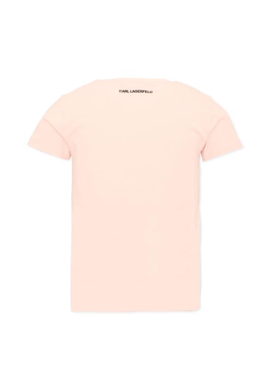 26FW [키즈] 칼라거펠트 티셔츠 Z31308 471 PINK - KARL LAGERFELD