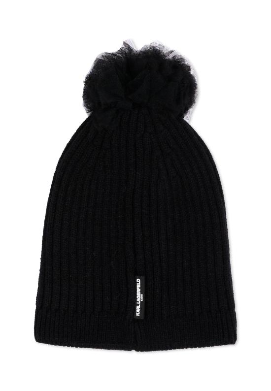 26FW [키즈] 칼라거펠트 모자 Z31425 09B BLACK - KARL LAGERFELD