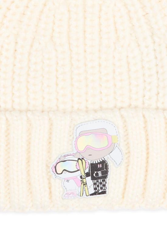 26FW [키즈] 칼라거펠트 모자 Z31428 182 IVORY - KARL LAGERFELD