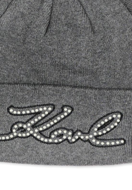 26FW [키즈] 칼라거펠트 모자 Z31423 A19 GREY - KARL LAGERFELD