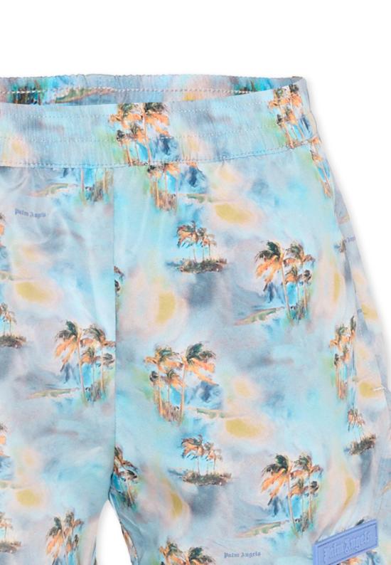 26SS [키즈] 팜앤젤스 수영복/비치웨어 PBFD001S26FAB001 960 LIGHT BLUE - PALM ANGELS