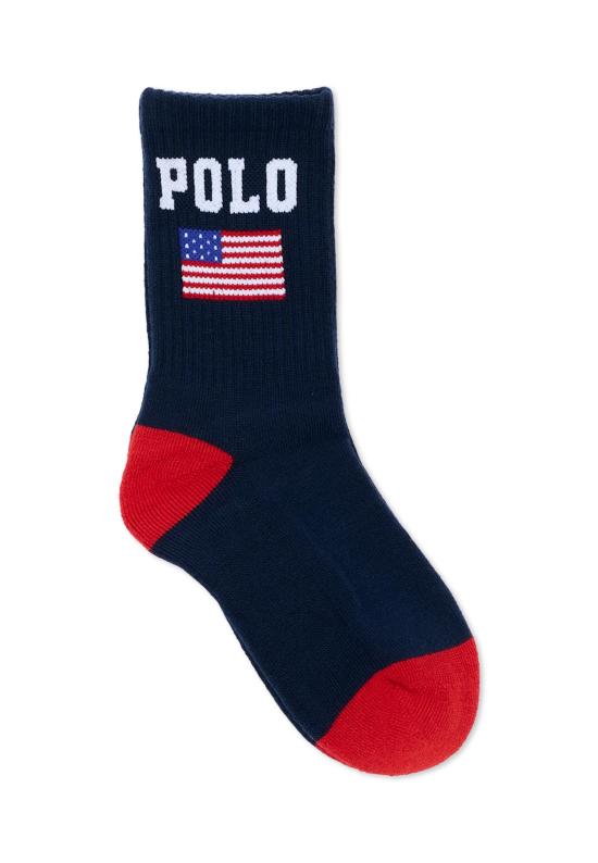 26FW [키즈] 랄프 로렌 발목 양말 P03163001 MULTICOLOR - RALPH LAUREN